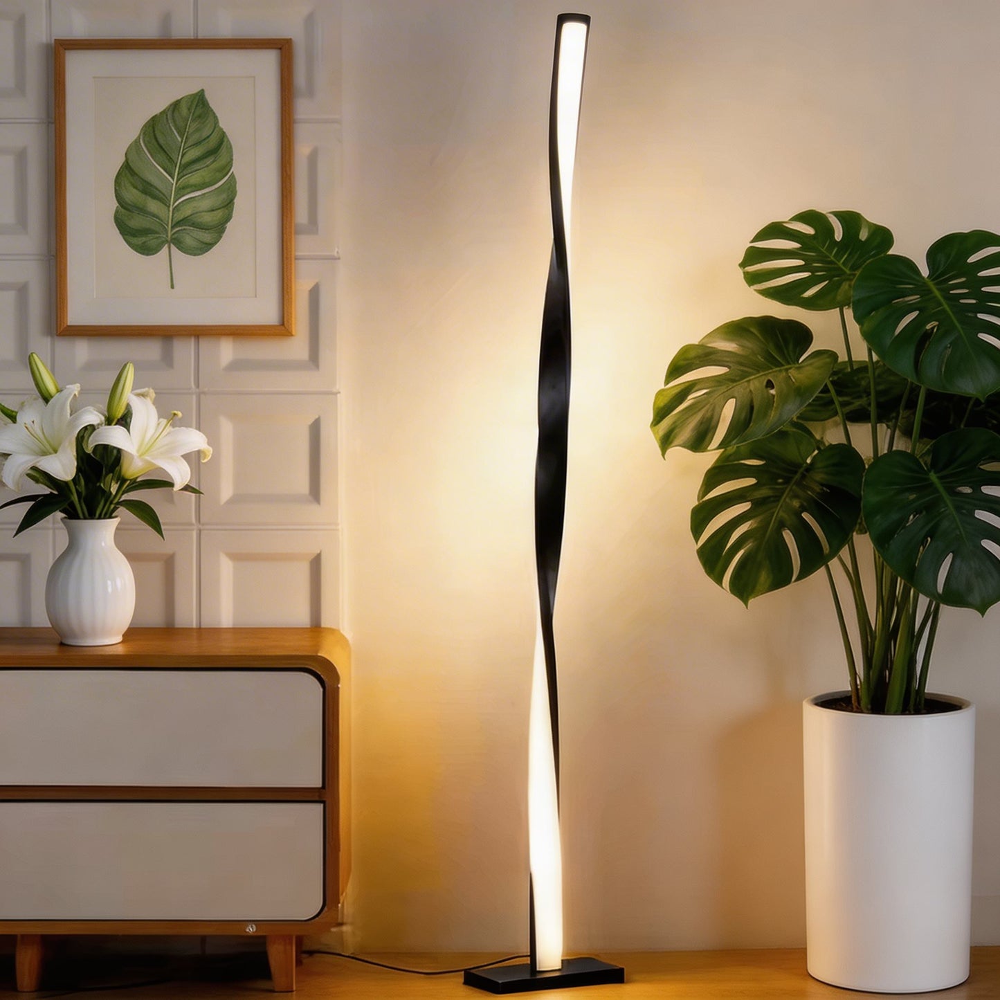 Adjustable LED Standing Light with Dimming Feature