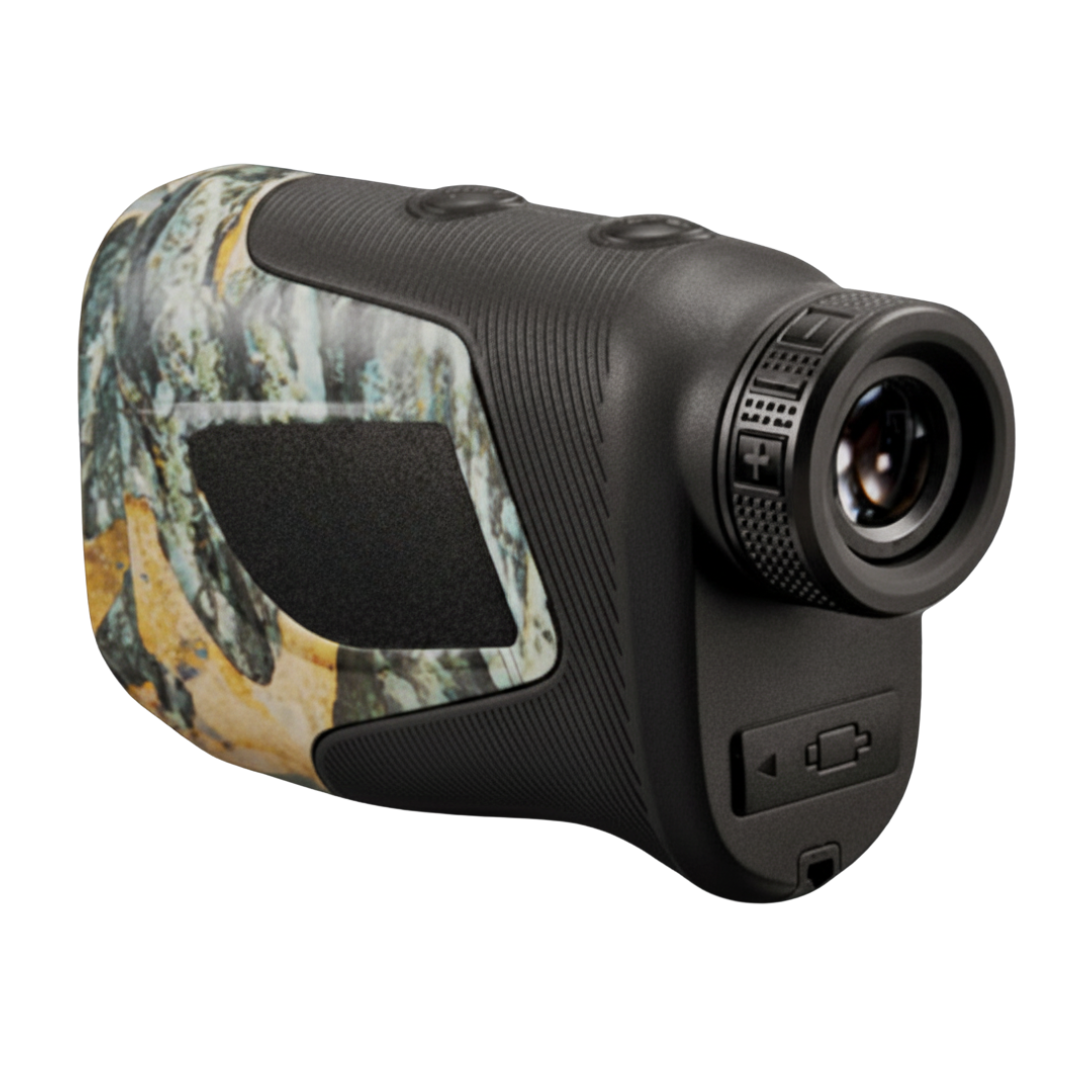 1000 Yards Laser Rangefinder with 6X Magnification in Leaf Camouflage