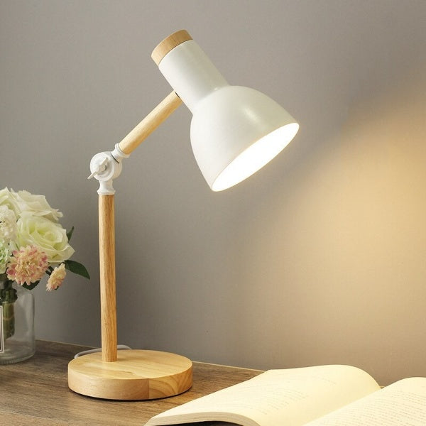 Elegant Wood LED Lamp – Modern Minimalist Design