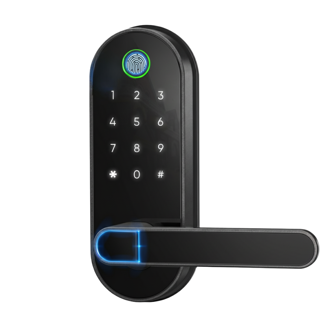 Fingerprint Door Lock with Keypad, App Control and Auto-Lock Feature