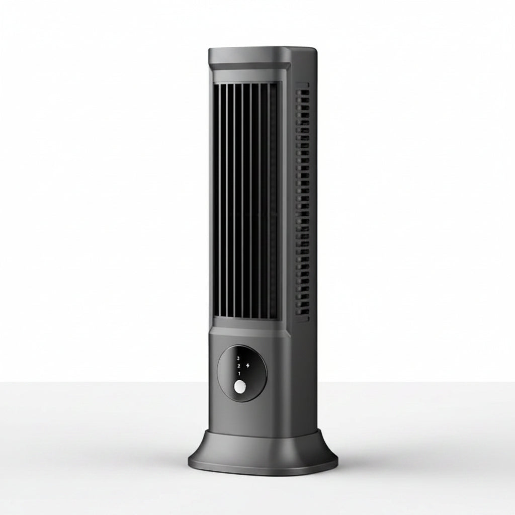 Compact Oscillating Tower Fan with Remote – Efficient Cooling Anywhere
