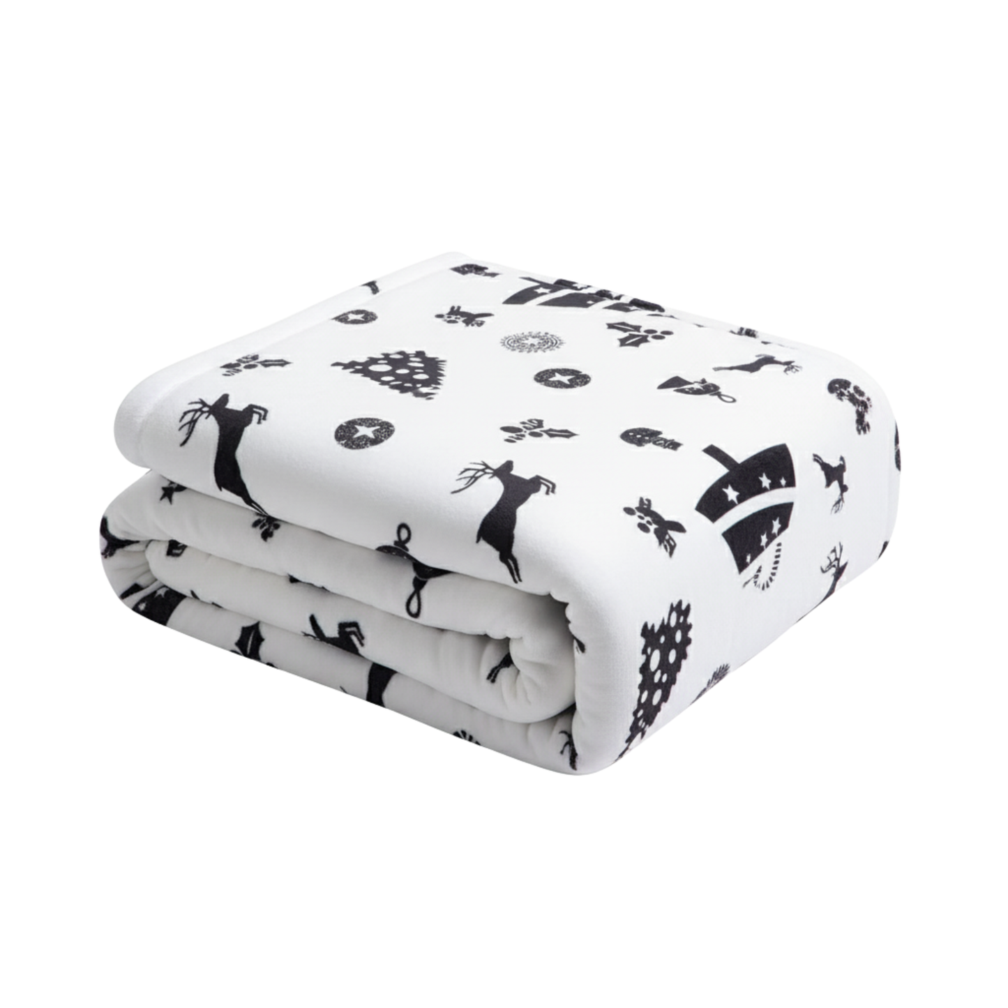 Cozy Microfiber Sherpa Blanket for Beds and Sofas