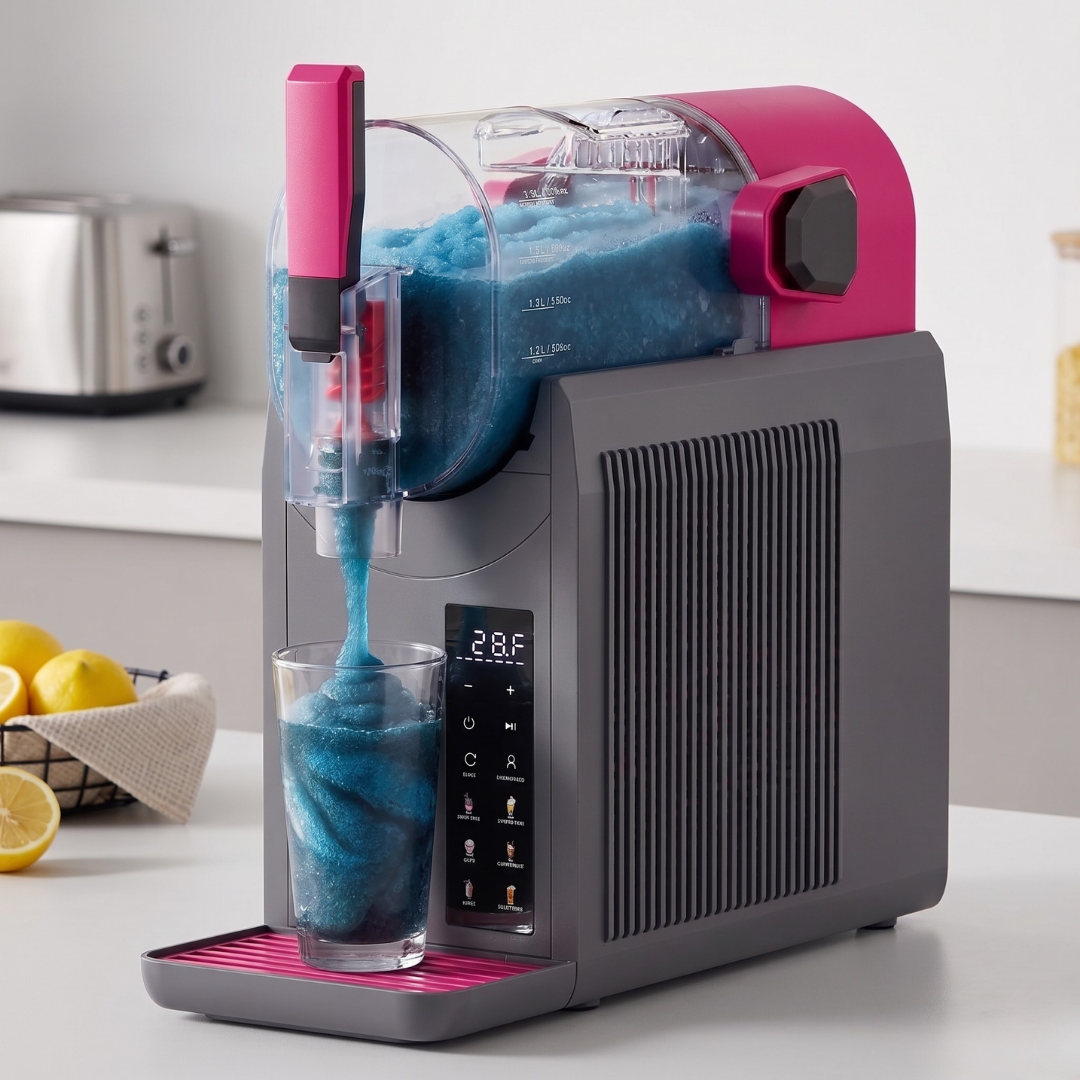 Frozen Drink Maker with 68oz Capacity – Slushie Machine with 6 Settings