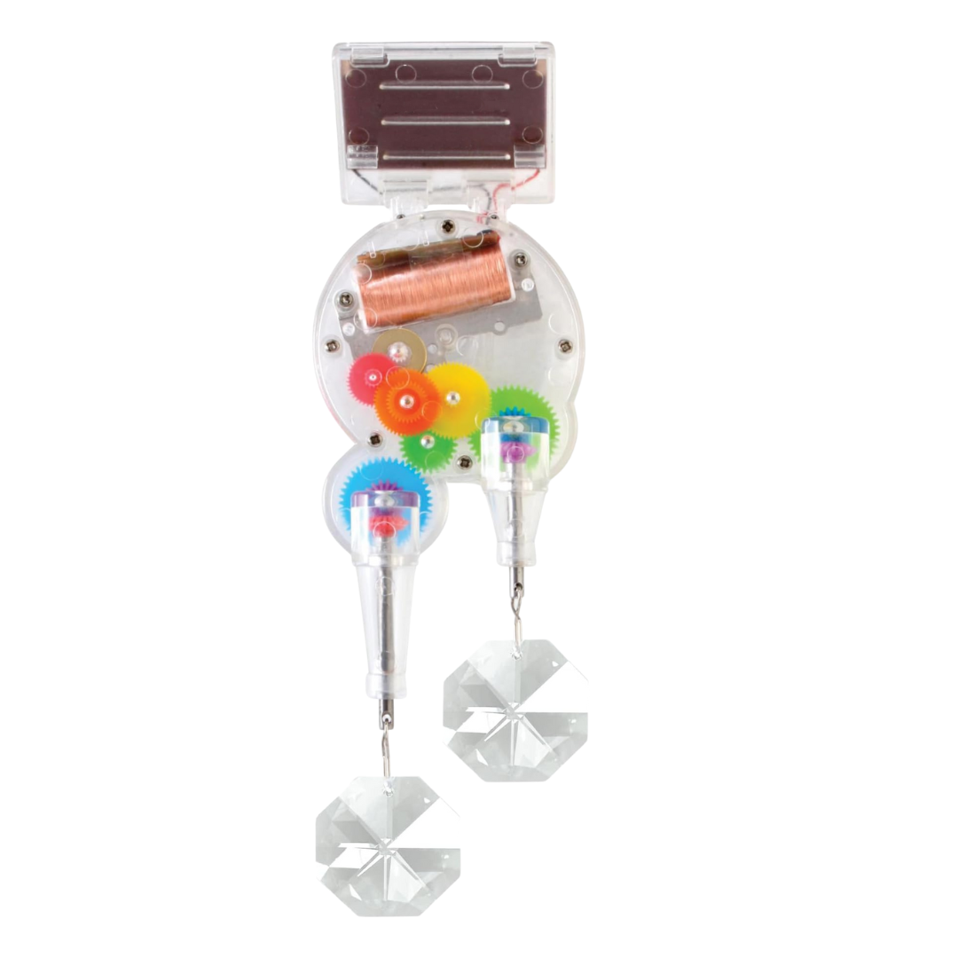 Hanging Window Spinner with Solar Prism Suncatcher