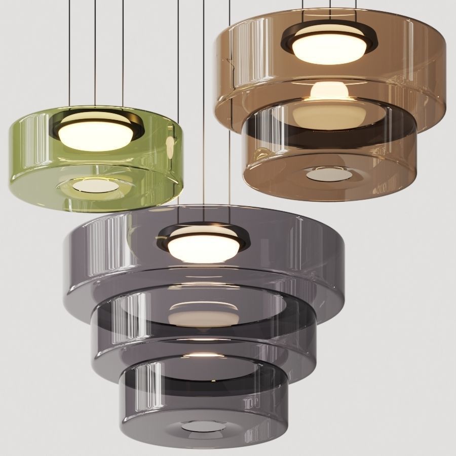 Sleek Glass Pendant Light – Contemporary Hanging Fixture