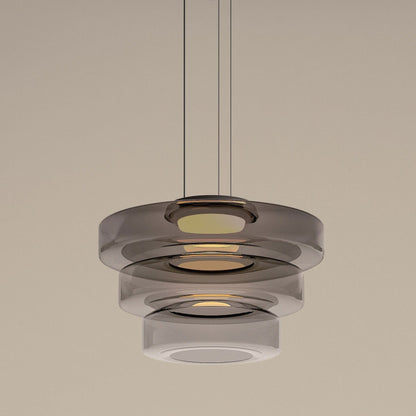 Sleek Glass Pendant Light – Contemporary Hanging Fixture