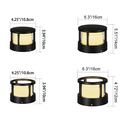Sleek Outdoor LED Lantern – Weatherproof Aluminum Structure