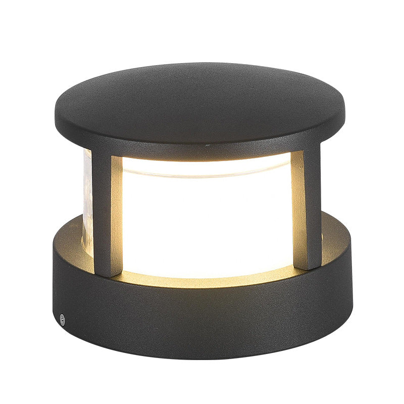 Sleek Outdoor LED Lantern – Weatherproof Aluminum Structure