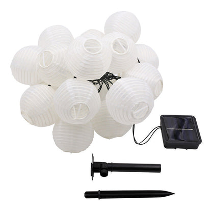 Vibrant Solar Lantern String Lights for Outdoor Spaces