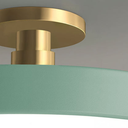Chic Two-Color LED Ceiling Light with Convenient Remote Control