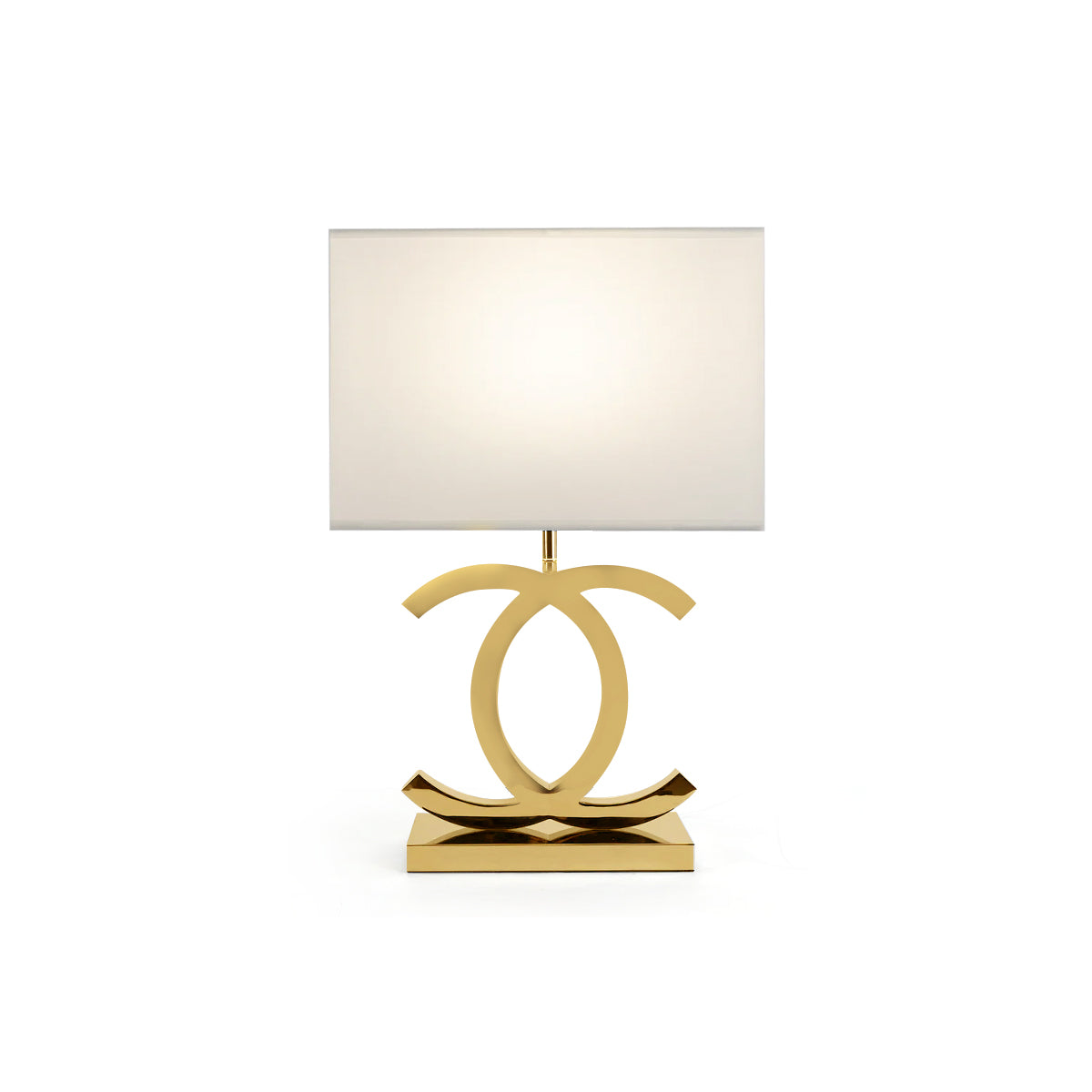 Sleek Stainless Steel Focused Lighting Table Lamp (36.5 cm x 62 cm)