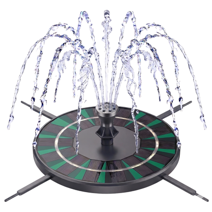 Adjustable Bracket Solar Fountain Pump for Bird Baths - 1.4W