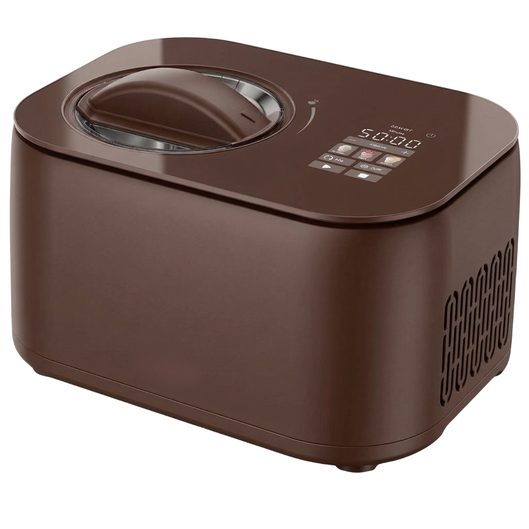 Digital Ice Cream Maker with 3 Settings – 1 Pint Capacity