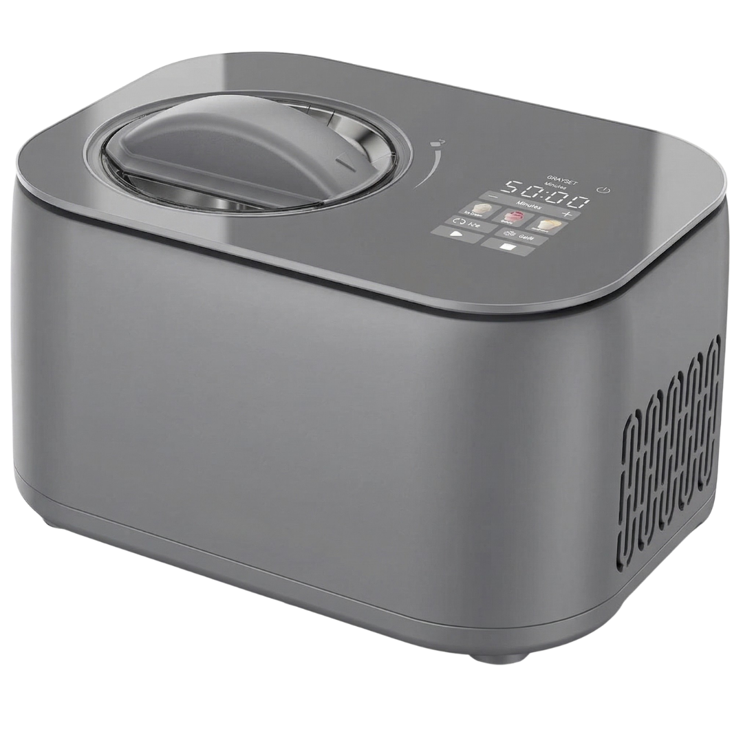 Digital Ice Cream Maker with 3 Settings – 1 Pint Capacity