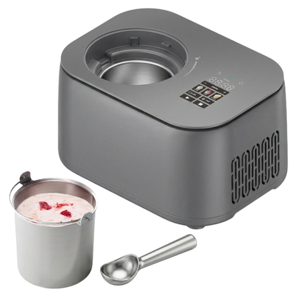 Digital Ice Cream Maker with 3 Settings – 1 Pint Capacity