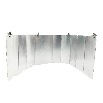 Collapsible Heat Reflector Shield for 10-Panel Aluminum Patio Heater