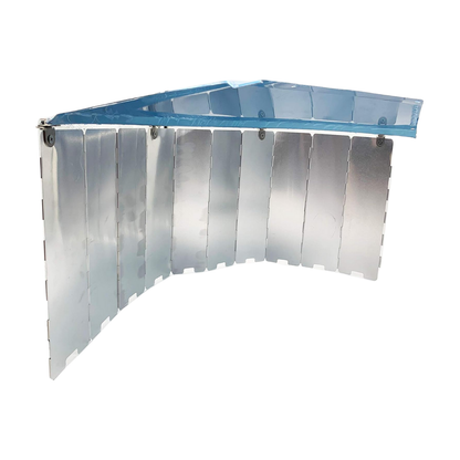 Collapsible Heat Reflector Shield for 10-Panel Aluminum Patio Heater