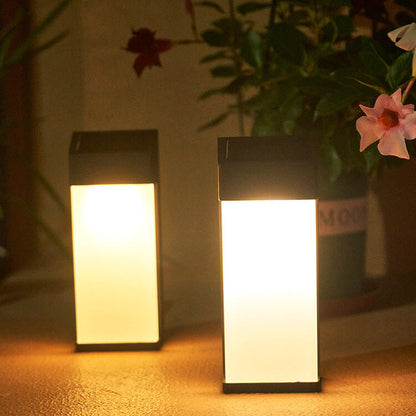 Sleek Solar Wall Light with Glass Shade in Contemporary Design
