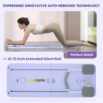 Compact Pilates Training Board for Home Fitness Sessions
