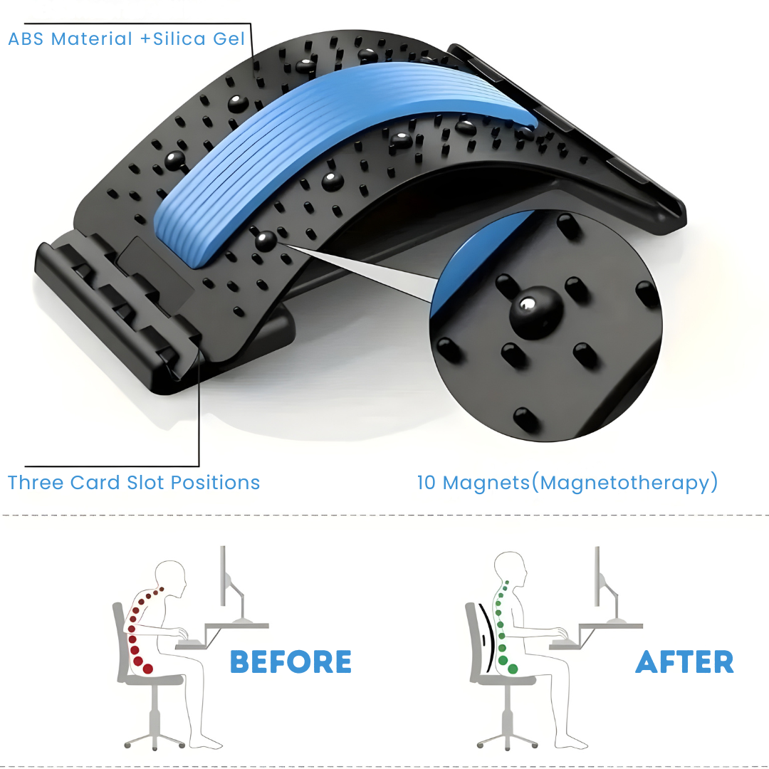 Back Stretching Device for Yoga Practice