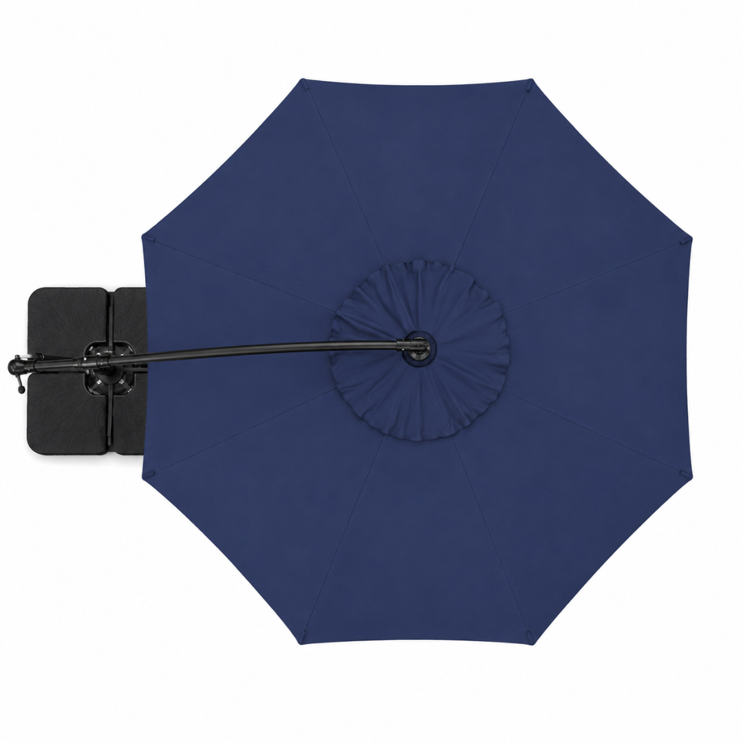 10ft Patio Umbrella with 360° Rotation and Adjustable Tilt