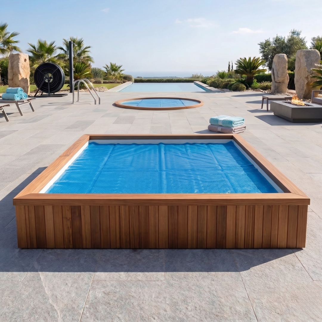 16 Mil Thick Thermal Blanket for 10x10 ft Solar Pool Cover