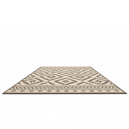 Outdoor Plastic Straw Area Rug 10x14 Feet for Deck, Balcony, RV