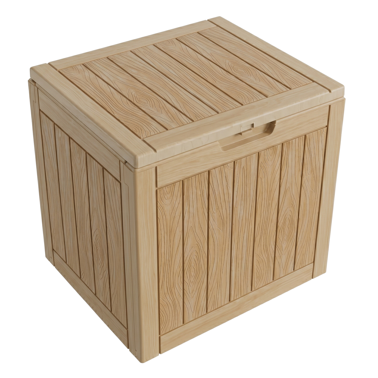 Interlocking Resin Storage Box 113.6 L with Panel Frame Design