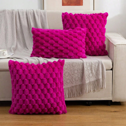 Soft Weave 3D Cushion Cover – Cozy Elegance for Your Home