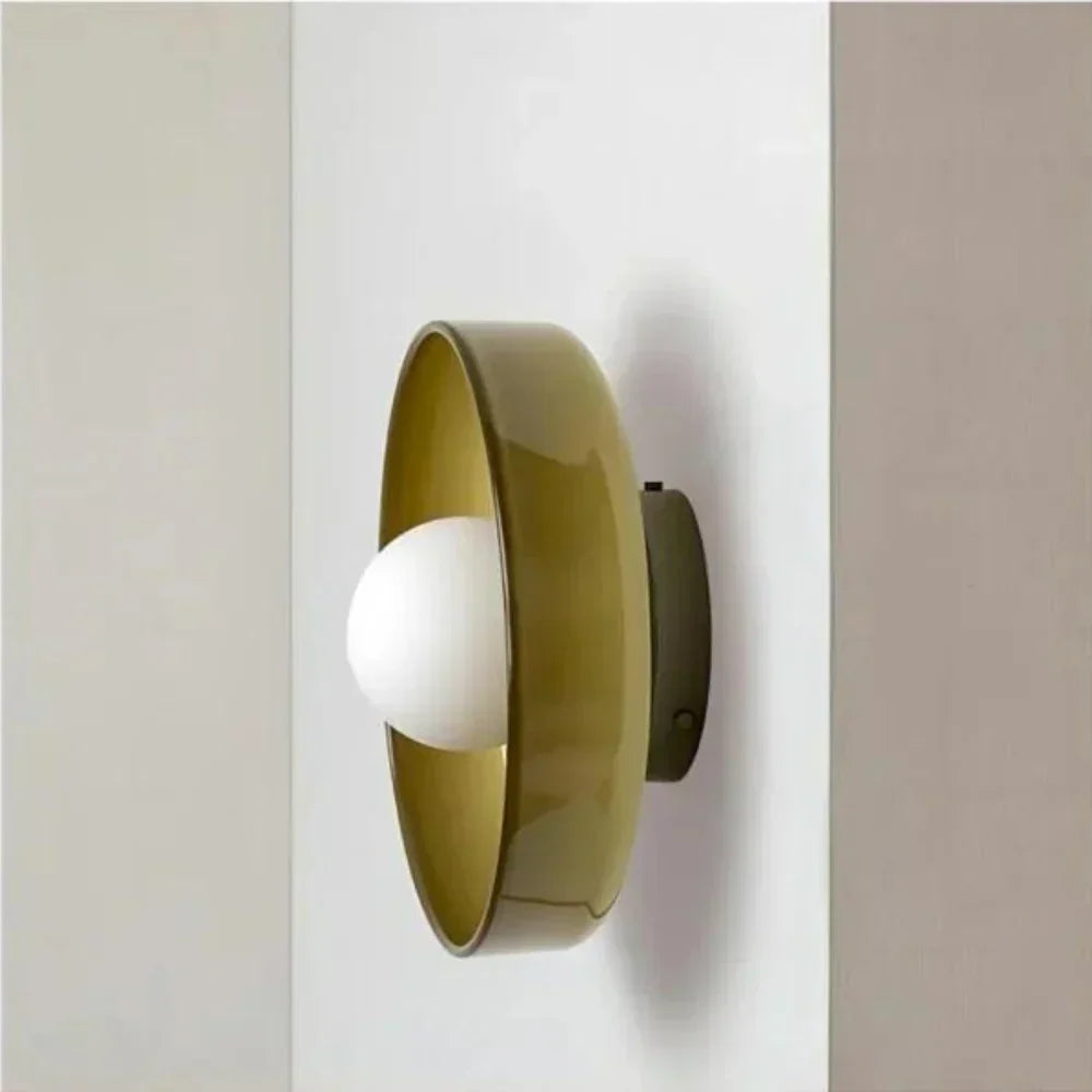 Elegant Dual-Mount Light Fixture with Glass Globe Design