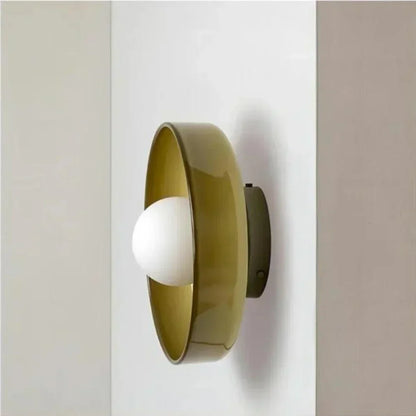 Elegant Dual-Mount Light Fixture with Glass Globe Design