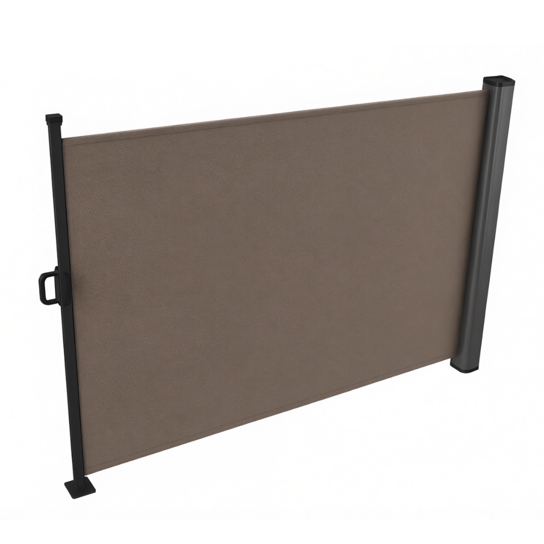 Retractable Privacy Screen Awning 126 inches for Garden Patio