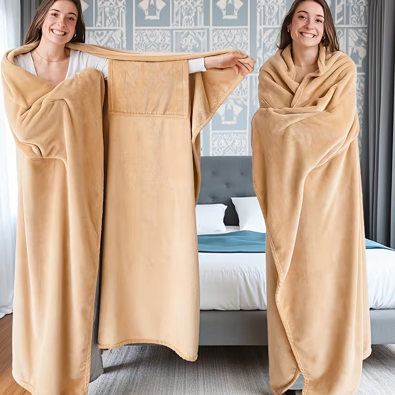 Cozy Wearable Blanket for Comfort and Warmth