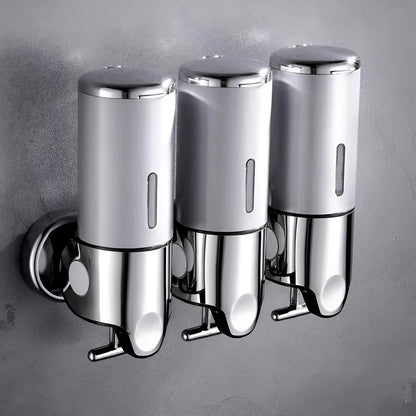 Sleek Marble-Style Wall Soap Dispenser for Effortless Use