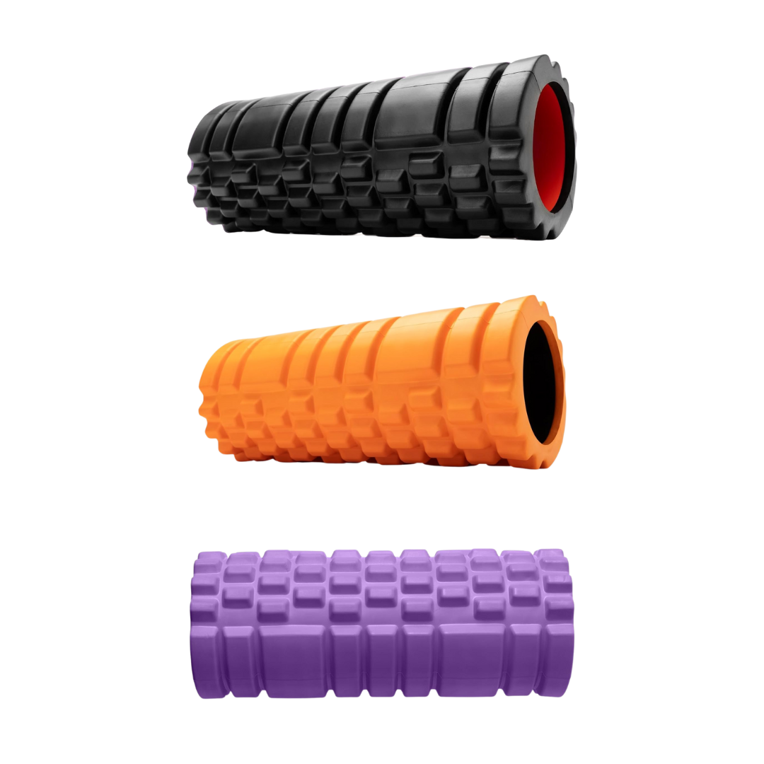 Textured Foam Roller 13" - Muscle Massager for Gym and Home