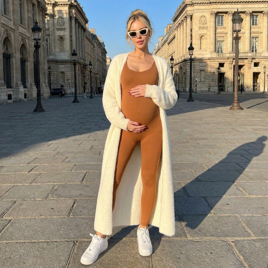 Complete Length Pregnant Women's Jumpsuit