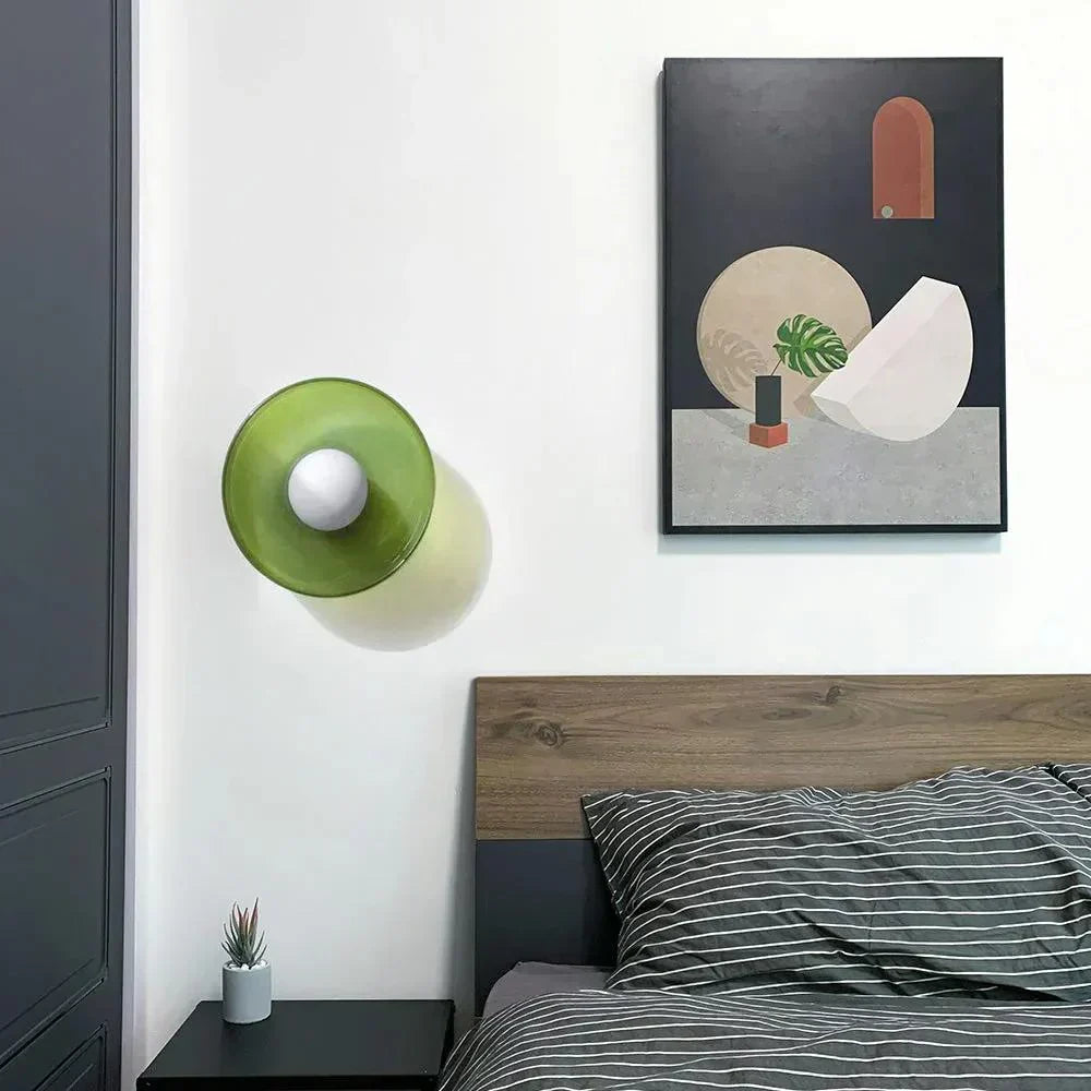 Elegant Dual-Mount Light Fixture with Glass Globe Design