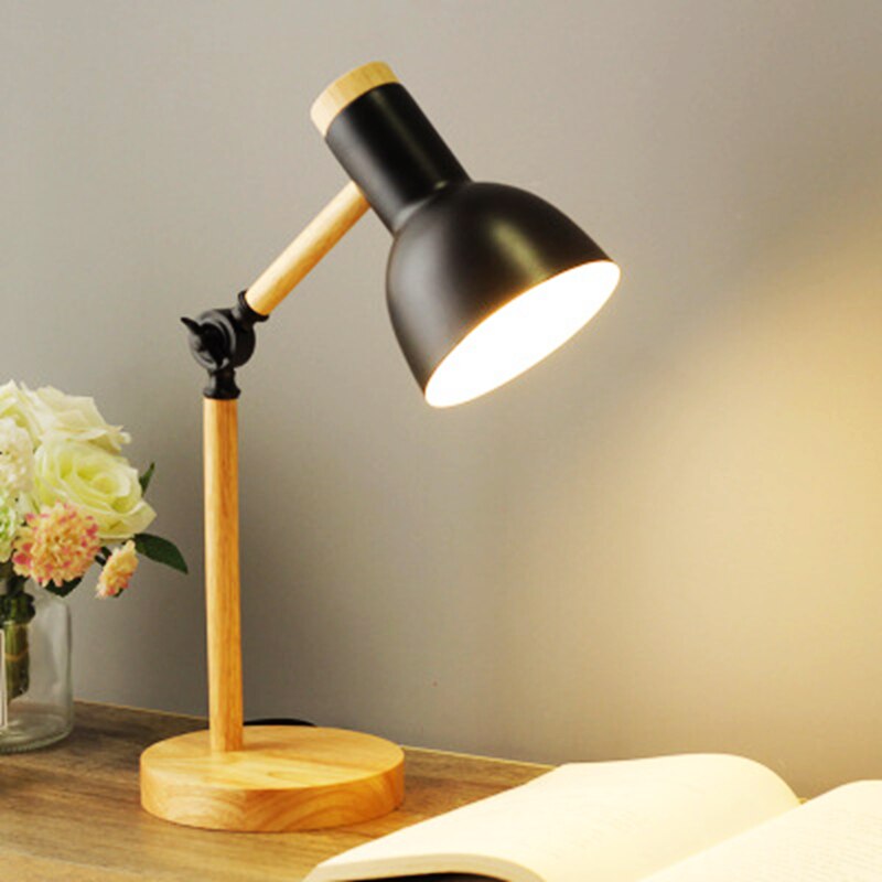 Elegant Wood LED Lamp – Modern Minimalist Design