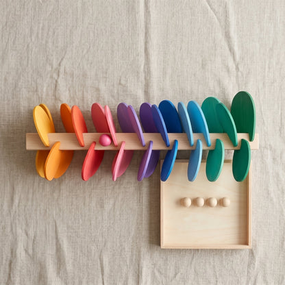 Wooden Sound Tower for Enhanced Audio Experience