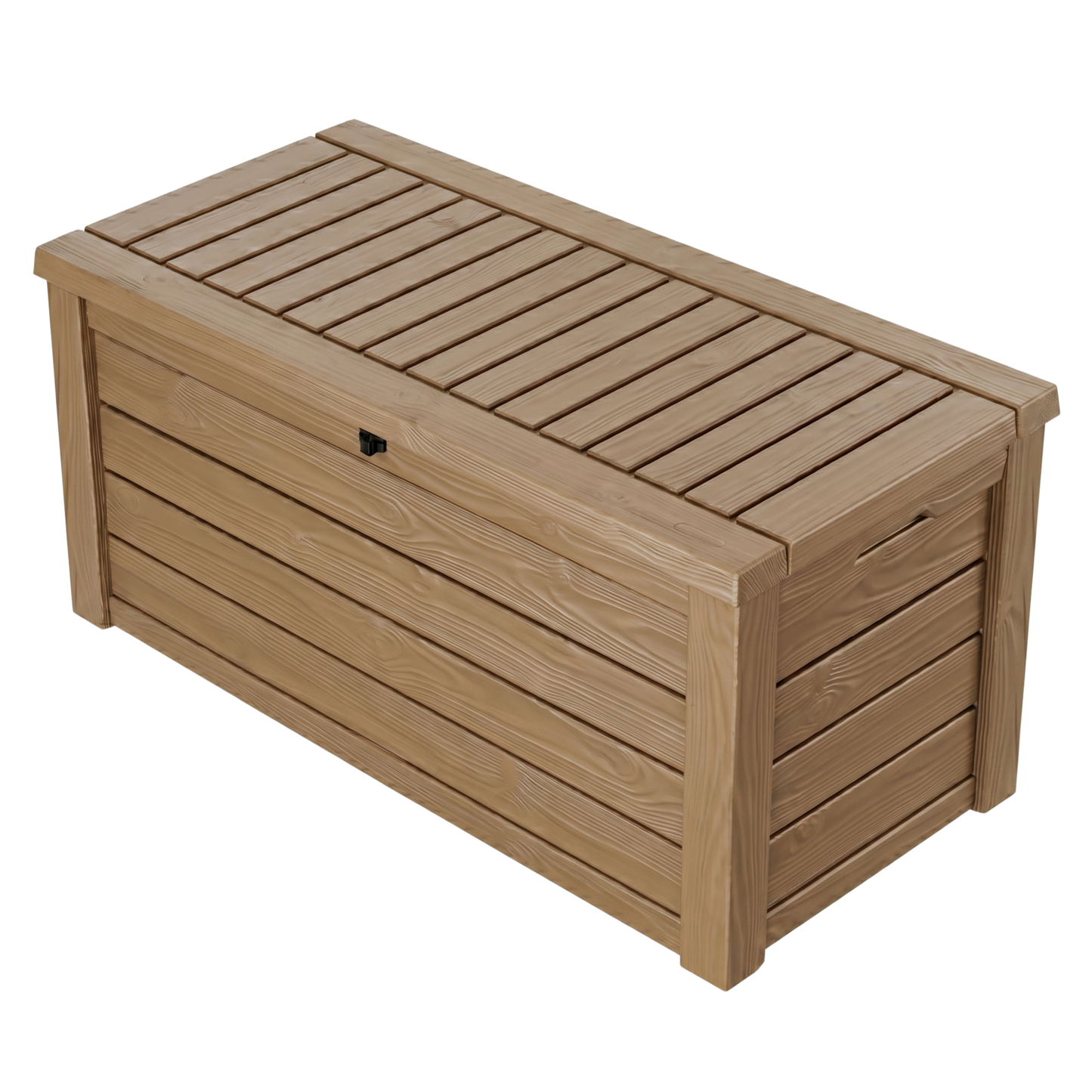 Outdoor Storage Bench with 150 Gallon Capacity - Resin Deck Box