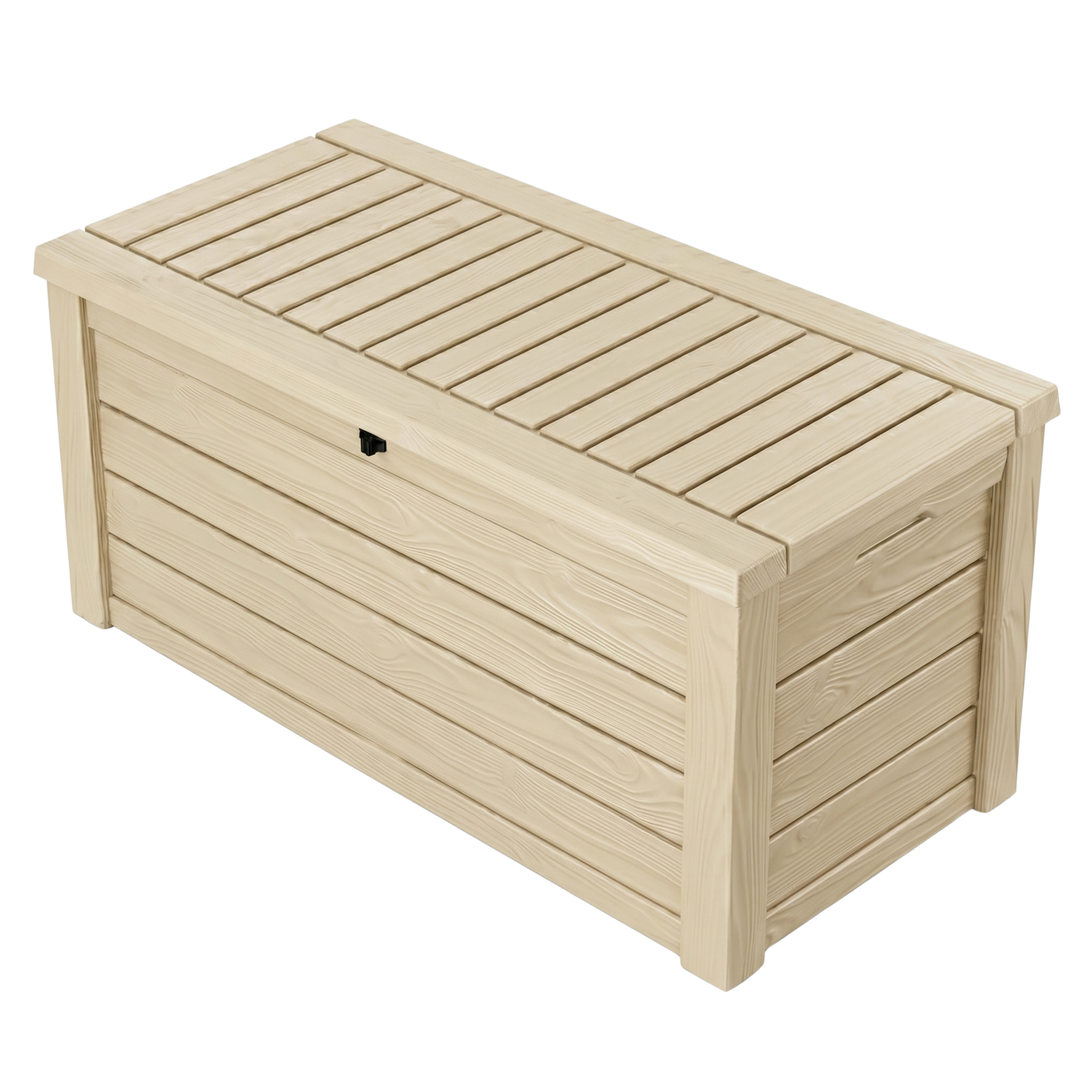 Outdoor Storage Bench with 150 Gallon Capacity - Resin Deck Box