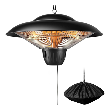 Outdoor Infrared Patio Heater – 1500W, Hanging with Chains