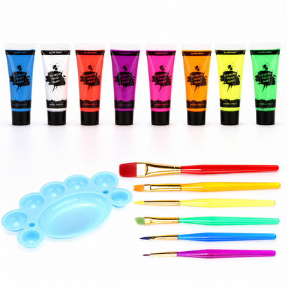 Vibrant UV Body Art Kit for Unforgettable Events