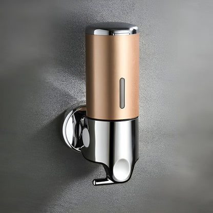 Sleek Marble-Style Wall Soap Dispenser for Effortless Use
