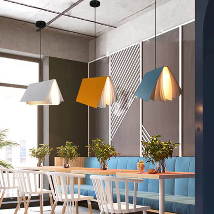Literary-Inspired Pendant Light – Elegant Ceiling Illumination