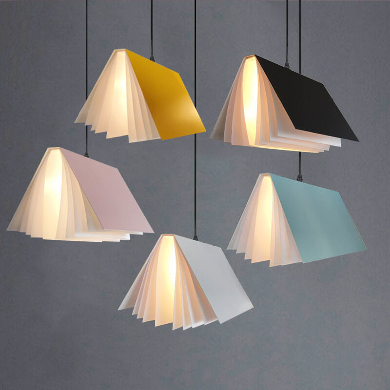 Literary-Inspired Pendant Light – Elegant Ceiling Illumination
