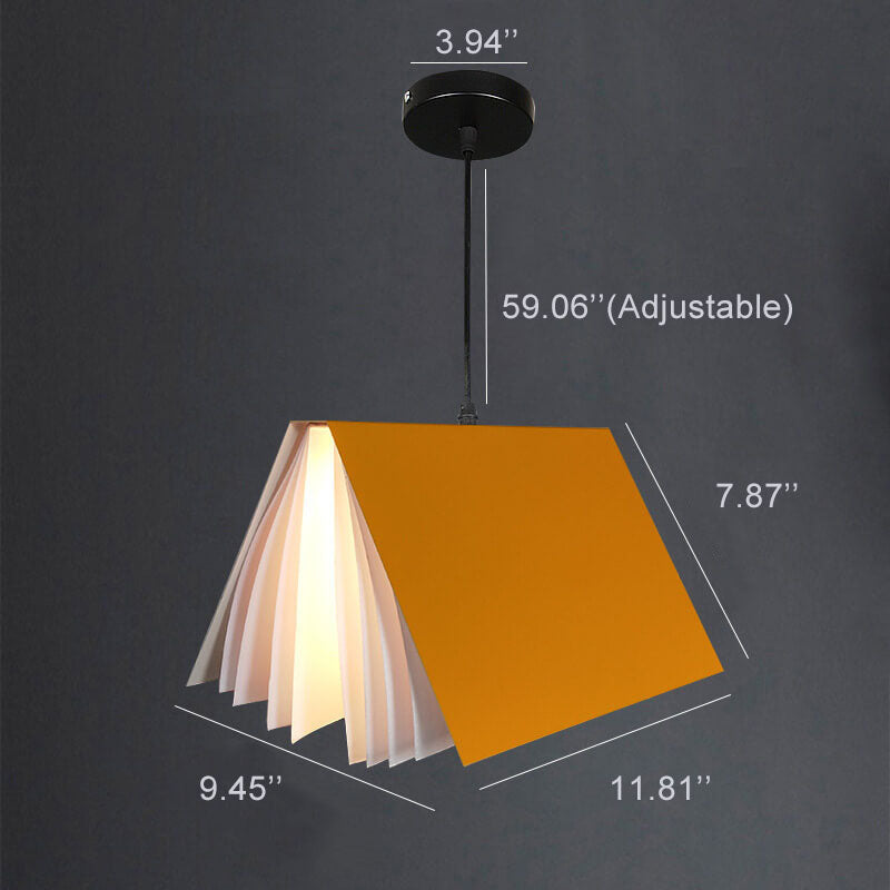Literary-Inspired Pendant Light – Elegant Ceiling Illumination