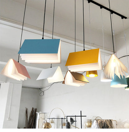 Literary-Inspired Pendant Light – Elegant Ceiling Illumination