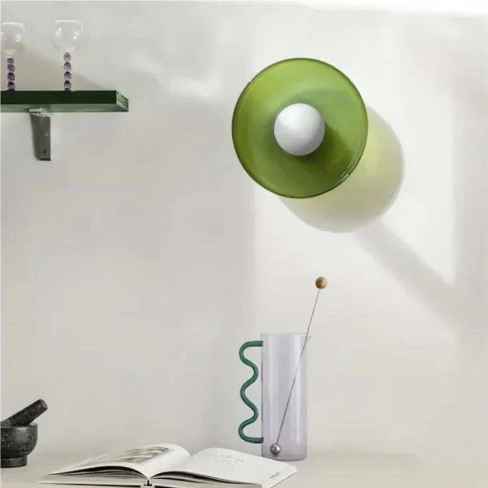 Elegant Dual-Mount Light Fixture with Glass Globe Design