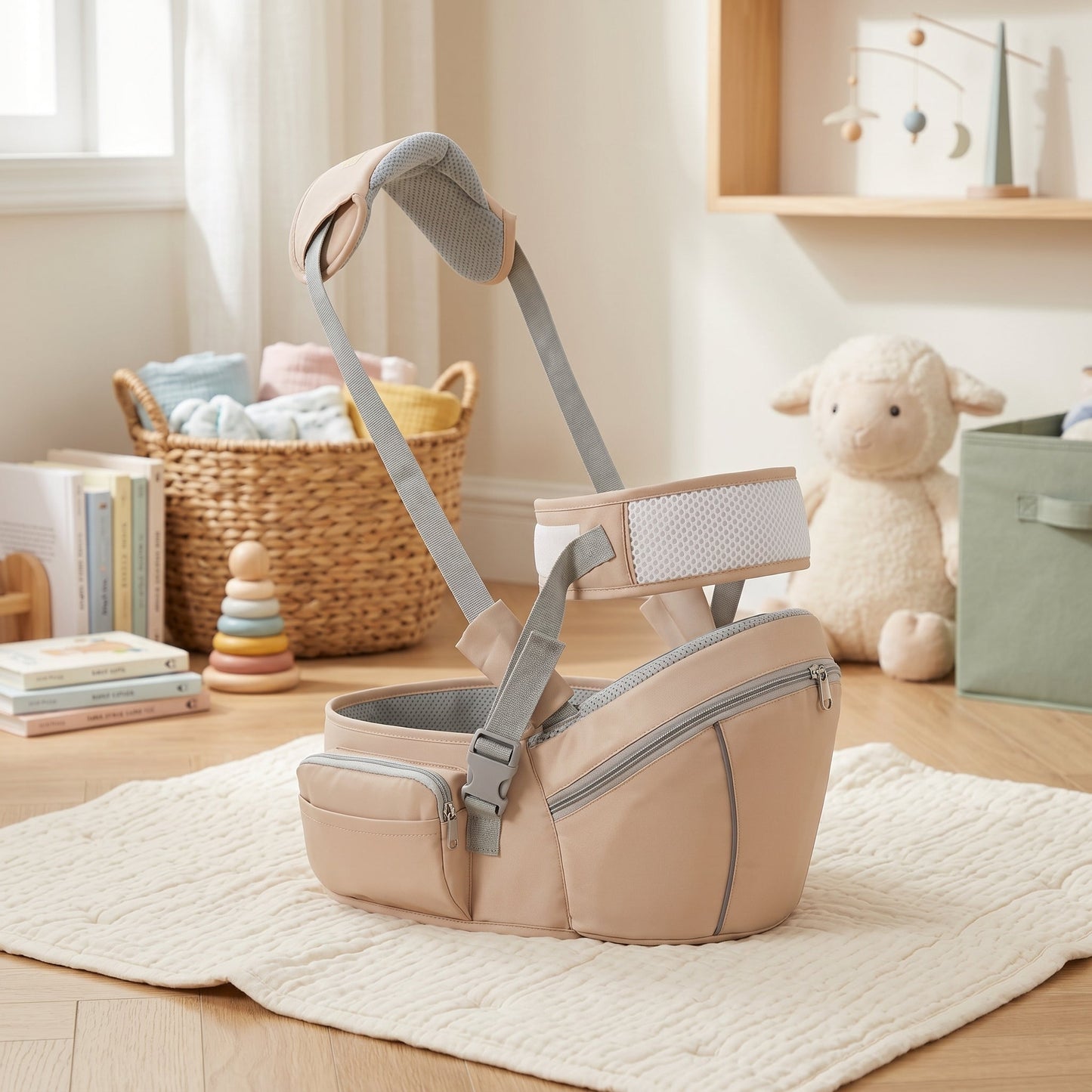 Infant Hip Carrier for Comfortable Baby Wearing